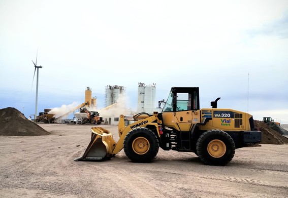 Pala Cargadora Komatsu WA320 Vialinvert